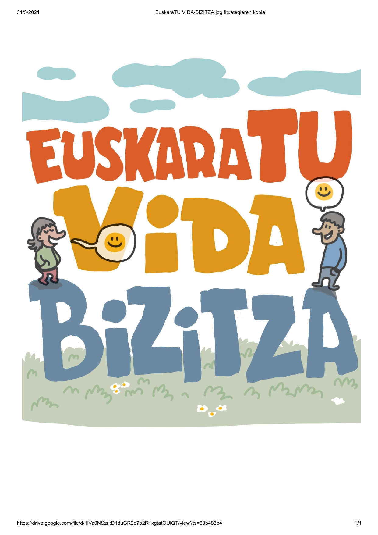 Zubiarte abre el plazo de matrícula de sus cursos de euskera para personas adultas bajo el lema 'EuskaraTU VIDA/BIZITZA'